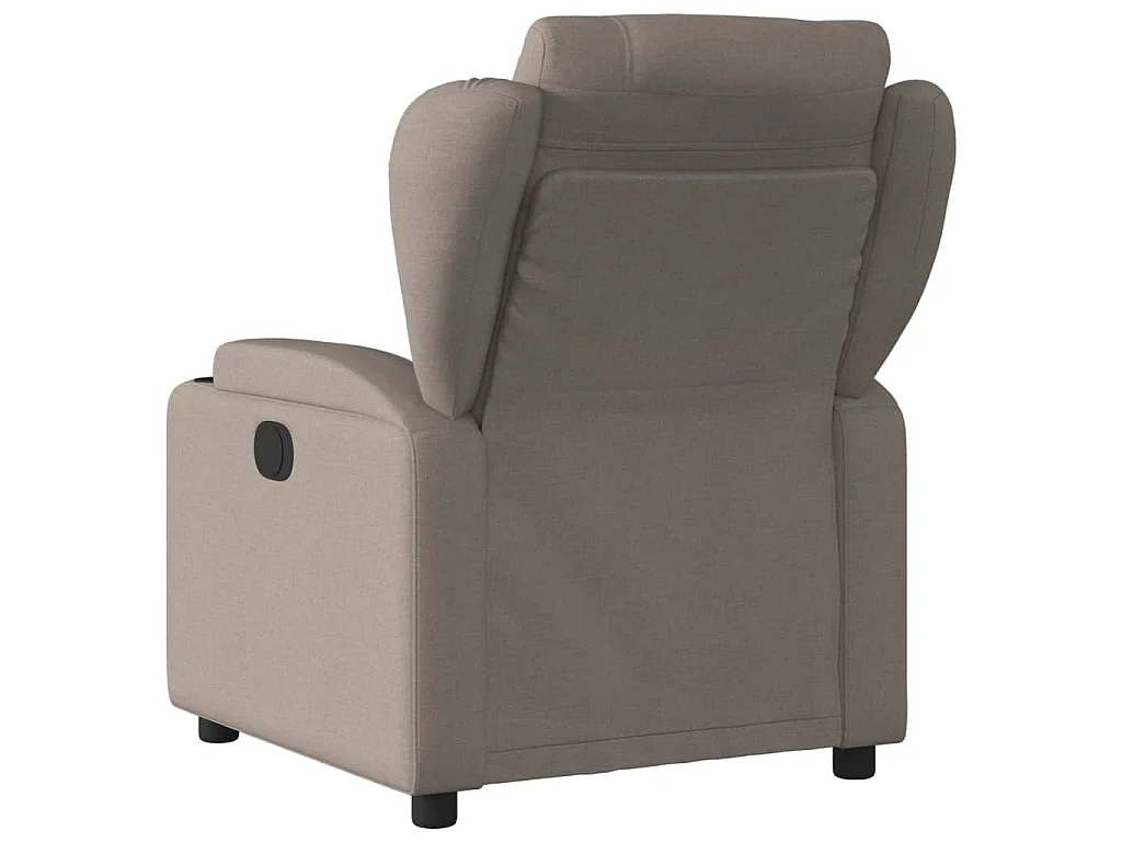 Relaxsessel Elektrisch Taupe Stoff