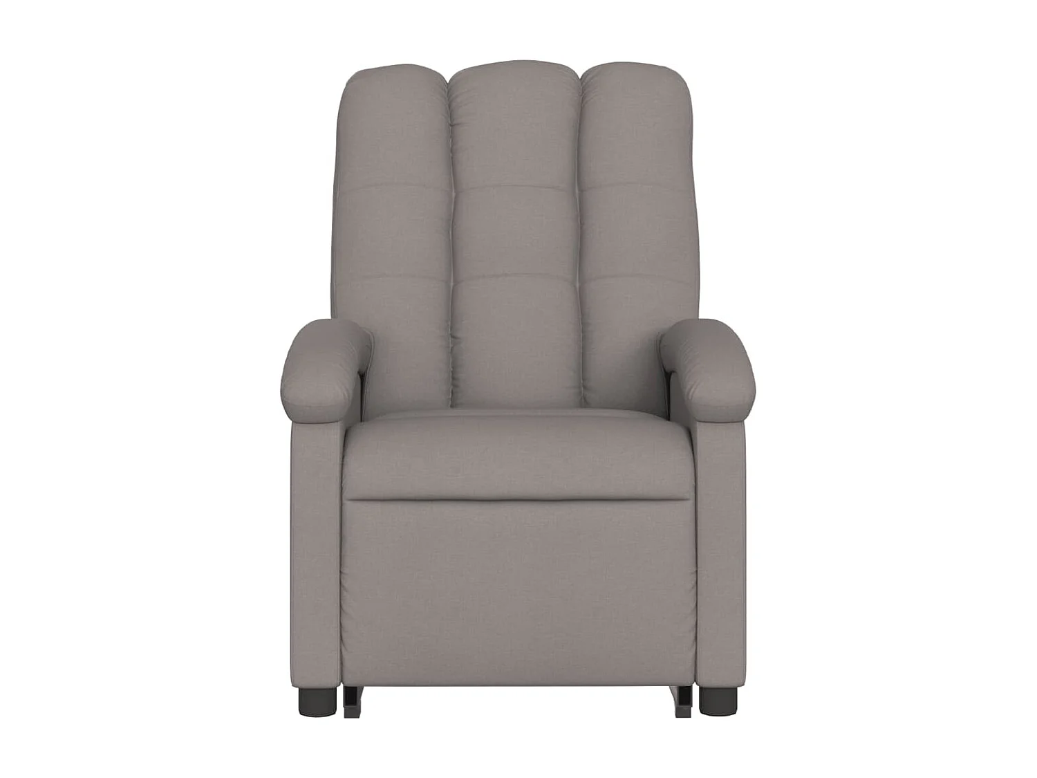 Fauteuil inclinable électrique taupe tissu