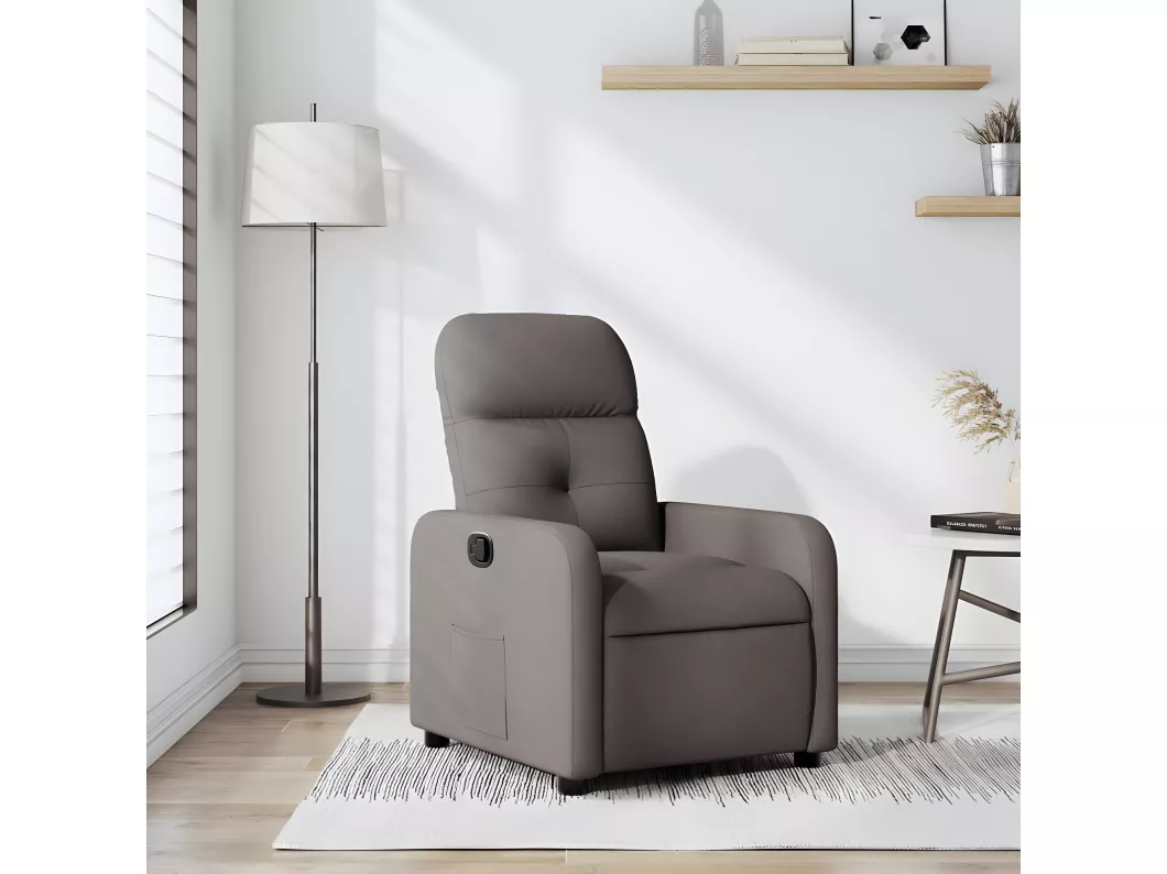 Kauf Unique Relaxsessel Taupe Stoff