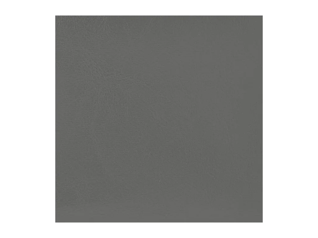 Kuipstoel kunstleer grijs