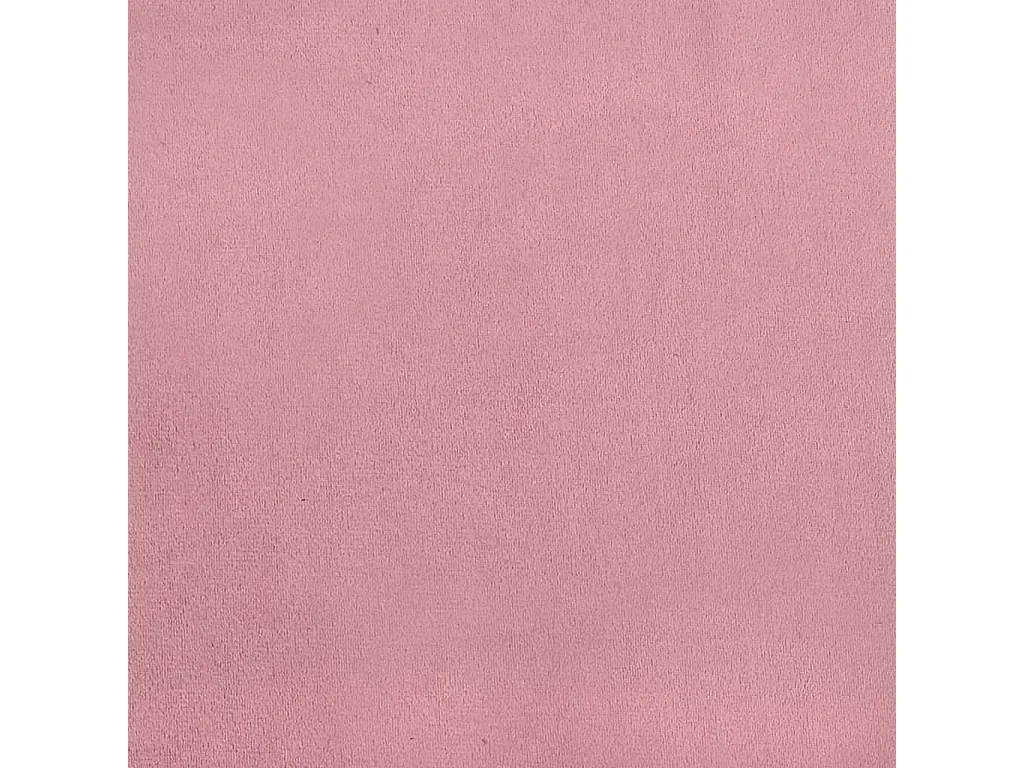 Fauteuil avec repose-pied rose velours