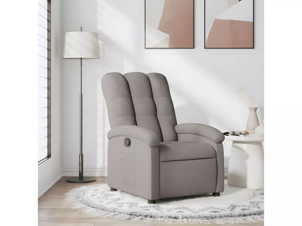 Kauf Unique Relaxsessel Taupe Stoff