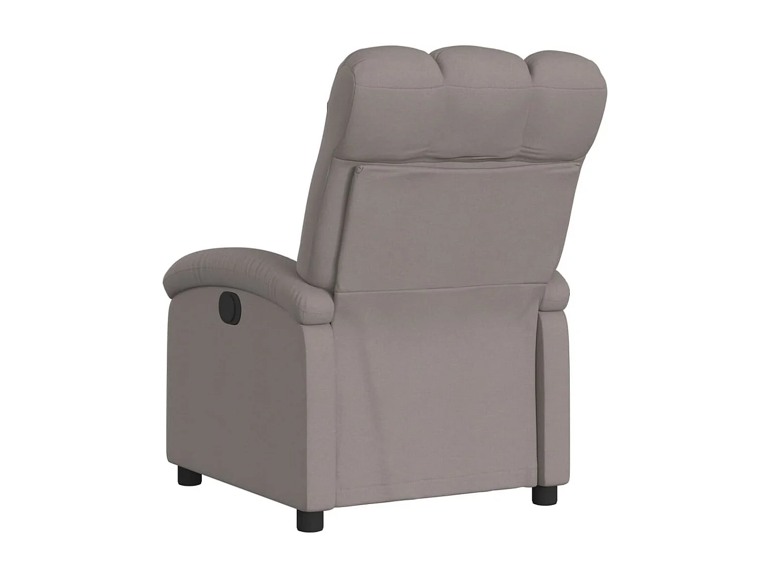 Relaxsessel Taupe Stoff