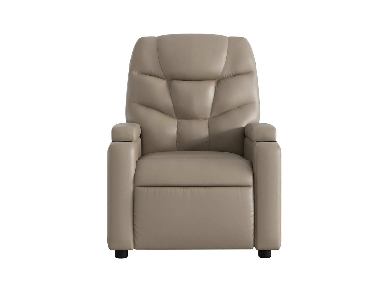 Relaxsessel Elektrisch Cappuccino-Braun Kunstleder