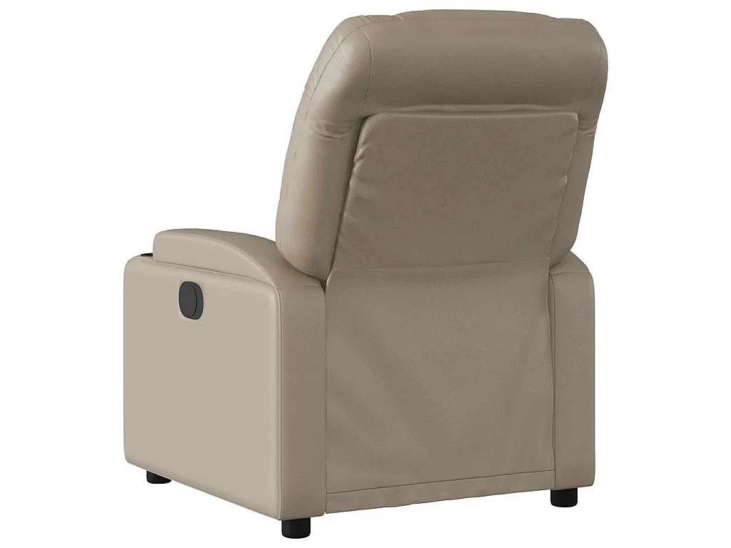 Fauteuil inclinable électrique Cappuccino Similicuir