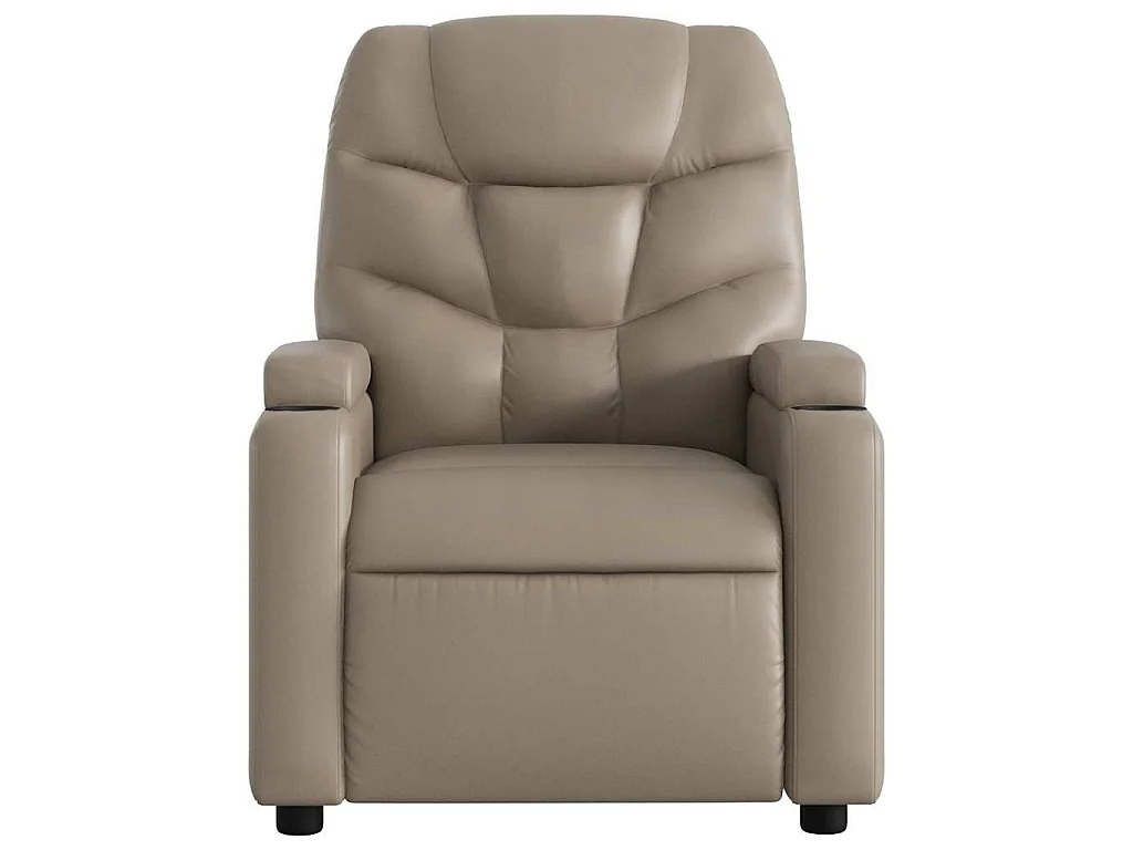 Fauteuil inclinable électrique Cappuccino Similicuir