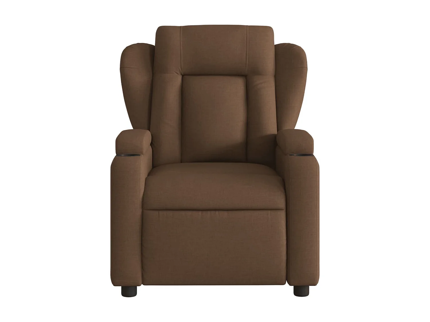 Fauteuil inclinable Marron Tissu