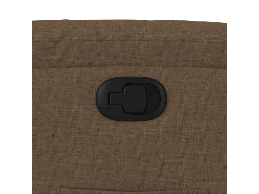 Relaxsessel Braun Stoff