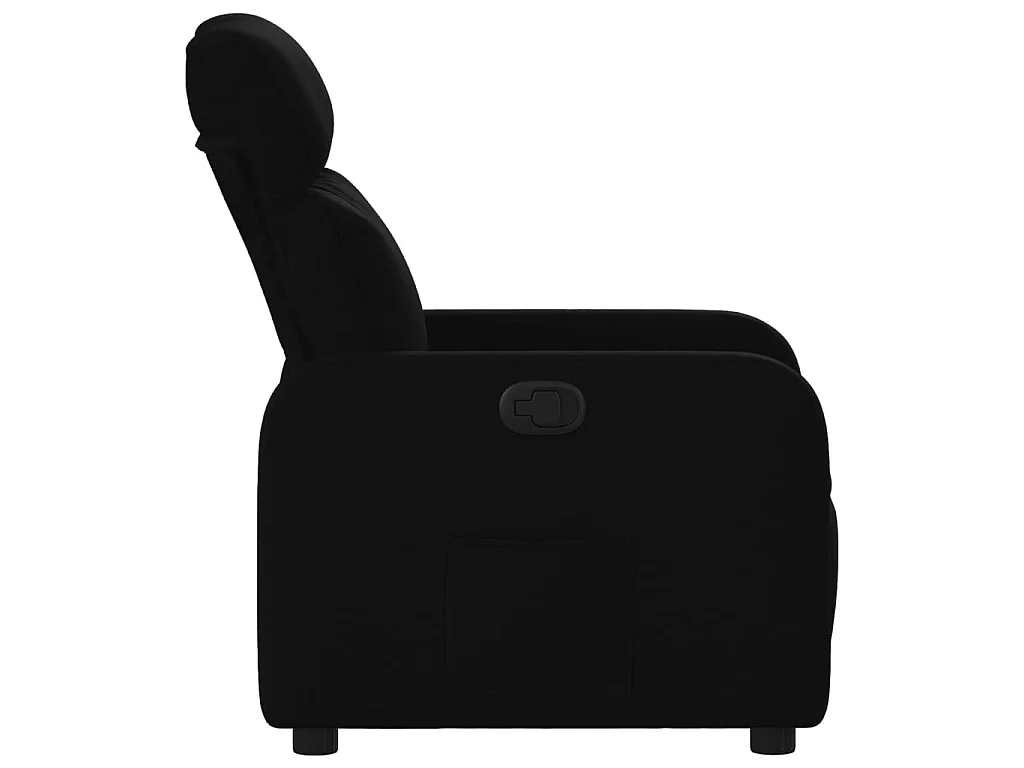 Relaxsessel Schwarz Stoff