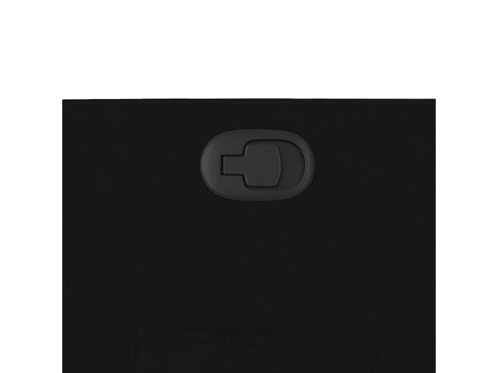 Relaxsessel Schwarz Stoff