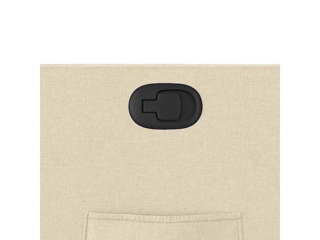 Fauteuil inclinable Crème Tissu
