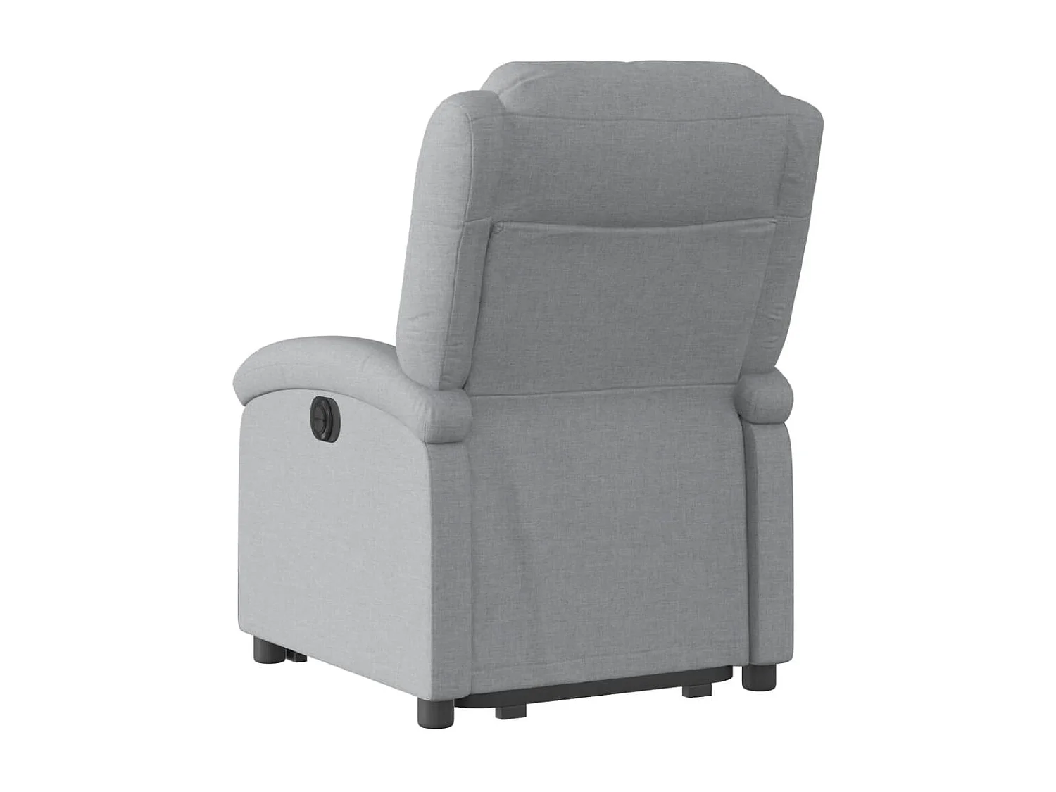 Fauteuil inclinable Gris clair Tissu
