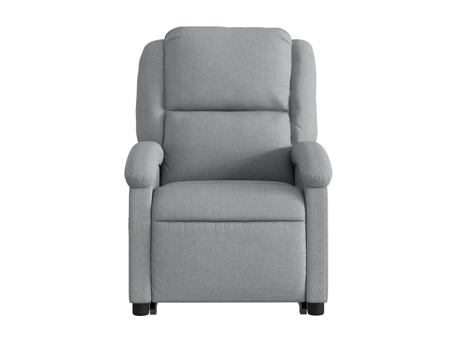 Fauteuil inclinable Gris clair Tissu