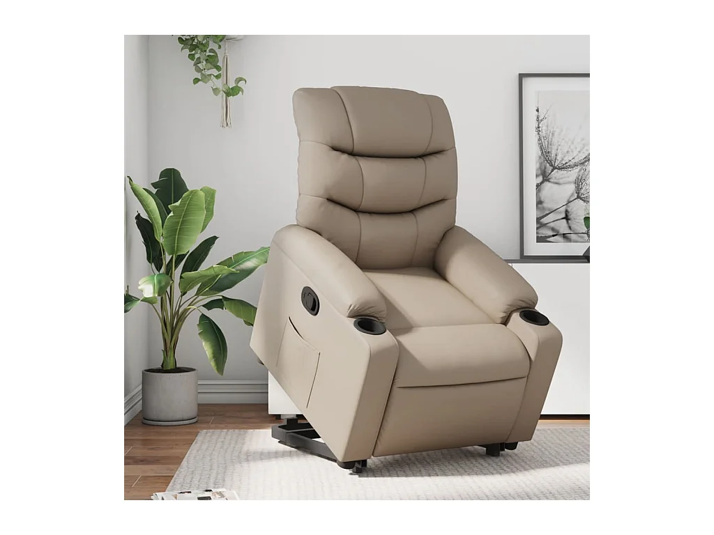 Fauteuil inclinable Cappuccino Similicuir