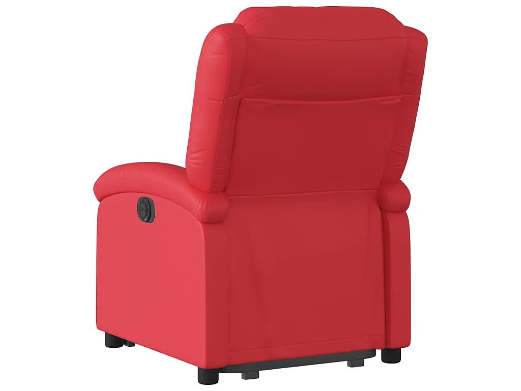 Fauteuil inclinable Rouge Similicuir