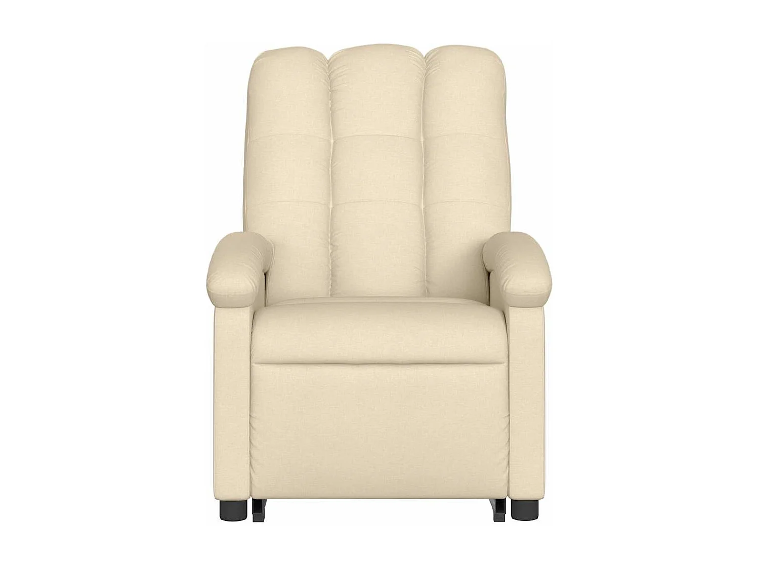 Fauteuil inclinable Crème Tissu