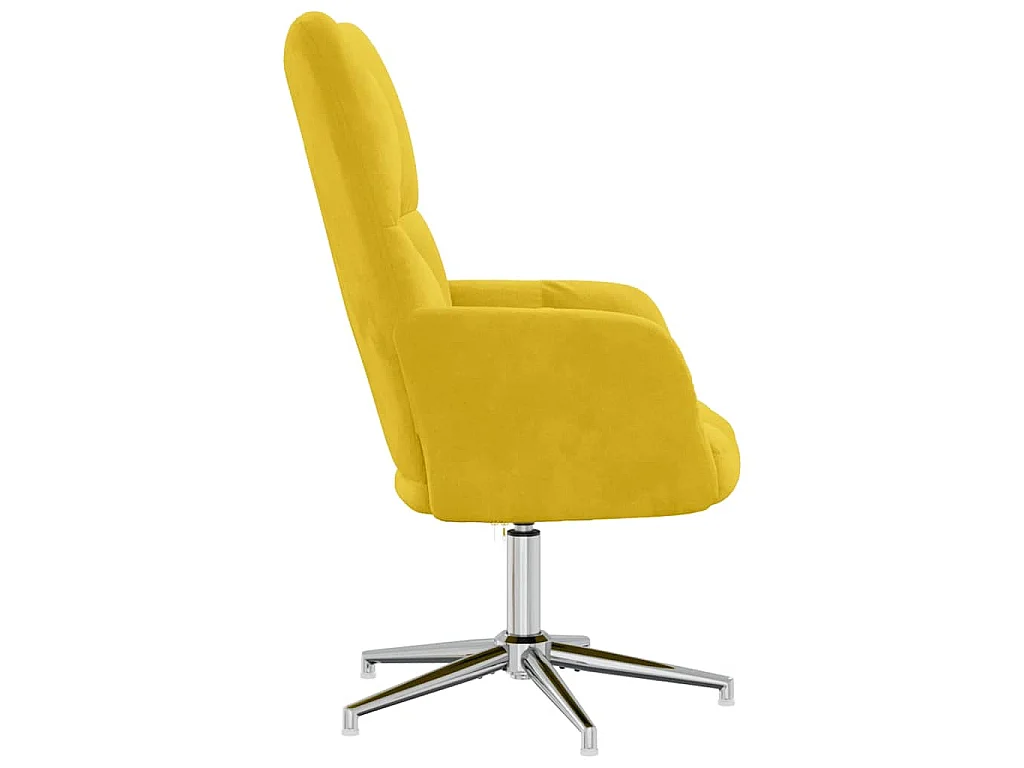 Relaxsessel Senfgelb Samt