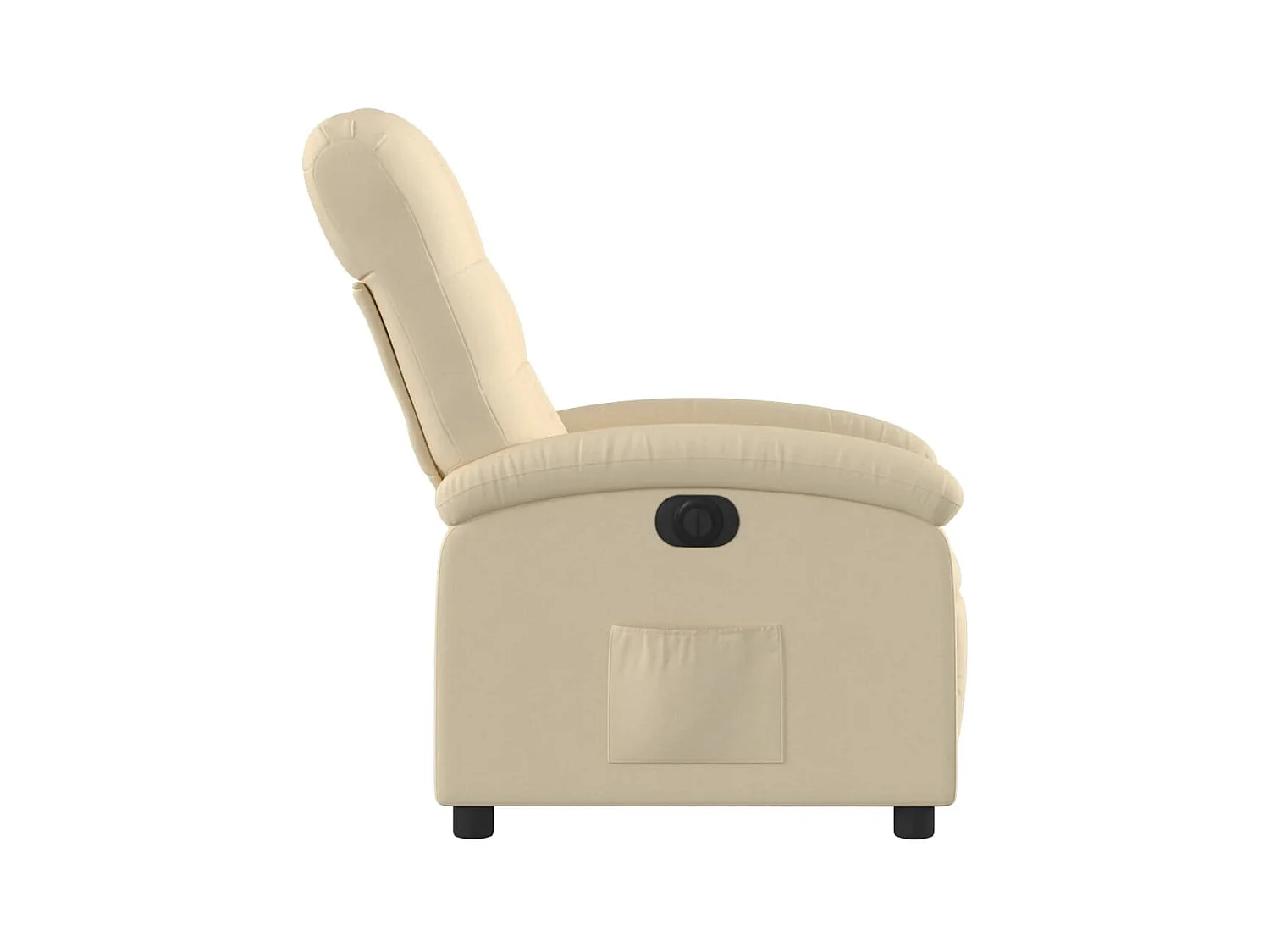Relaxsessel Elektrisch Creme Stoff