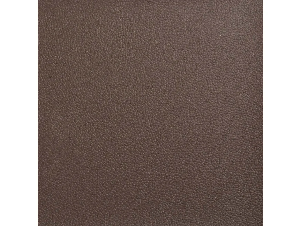 Fauteuil inclinable de massage repose-pieds marron similicuir