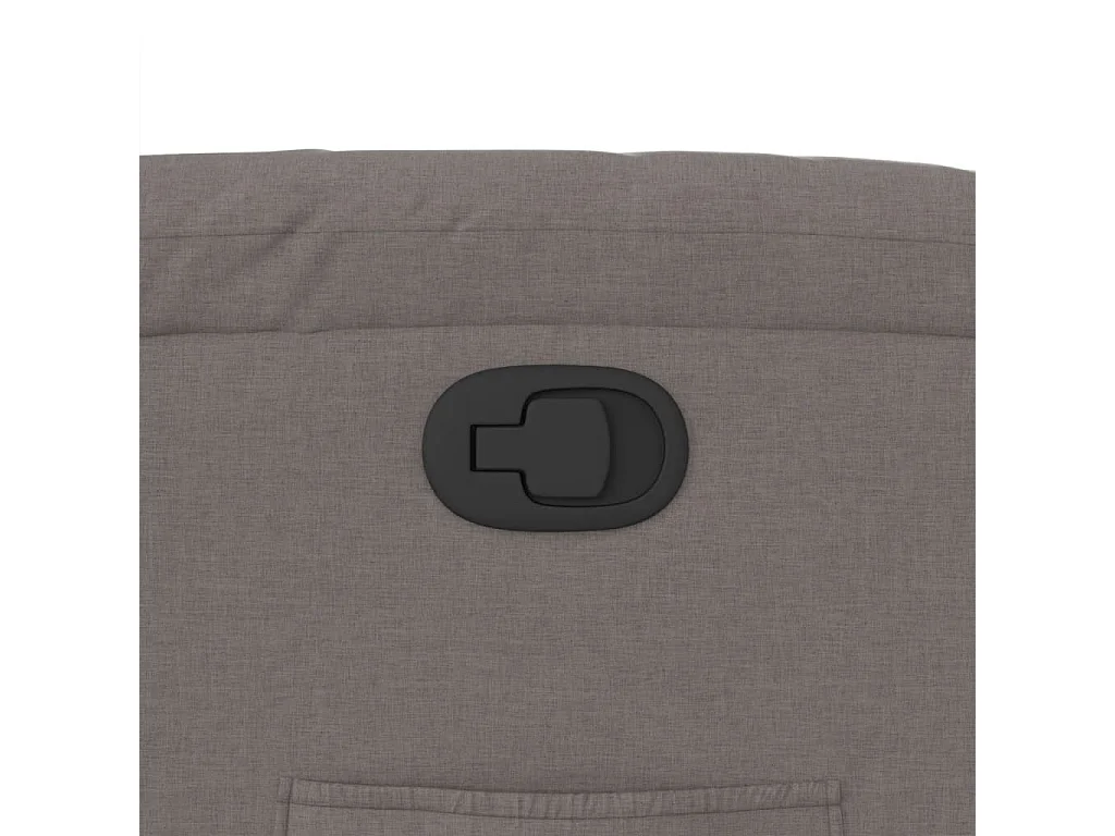 Relaxsessel Taupe Stoff