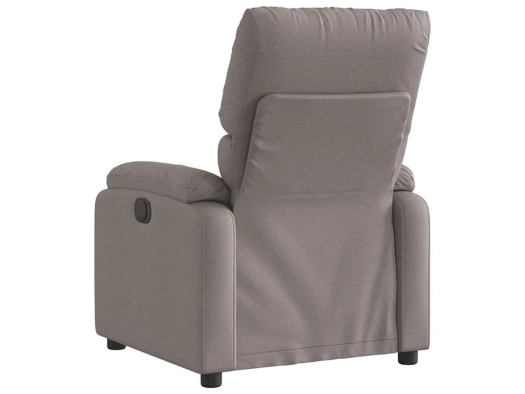 Relaxsessel Taupe Stoff