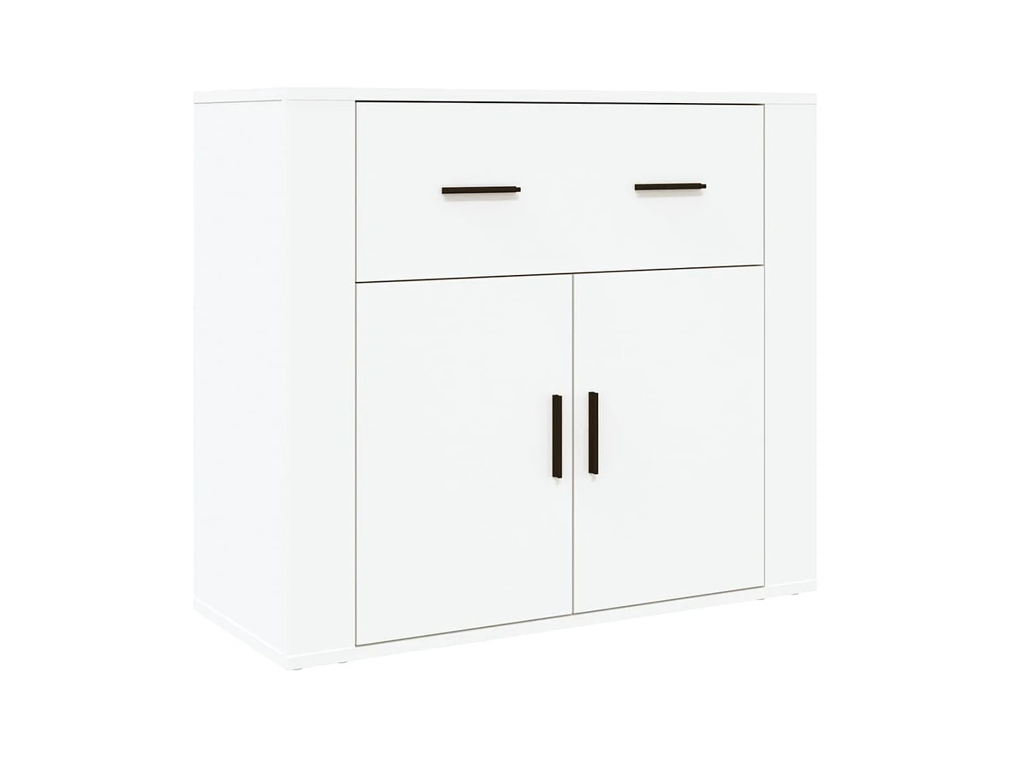 Buffet haut Blanc Bois d'ingénierie