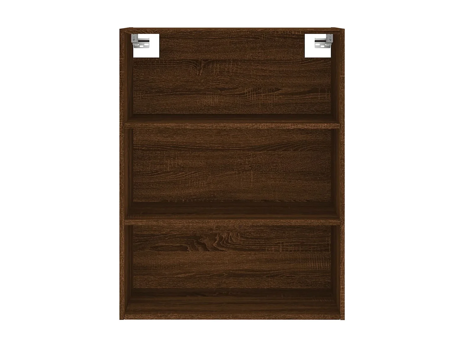 Credenza Rovere Marrone 69,5x34x180 cm in Legno Multistrato