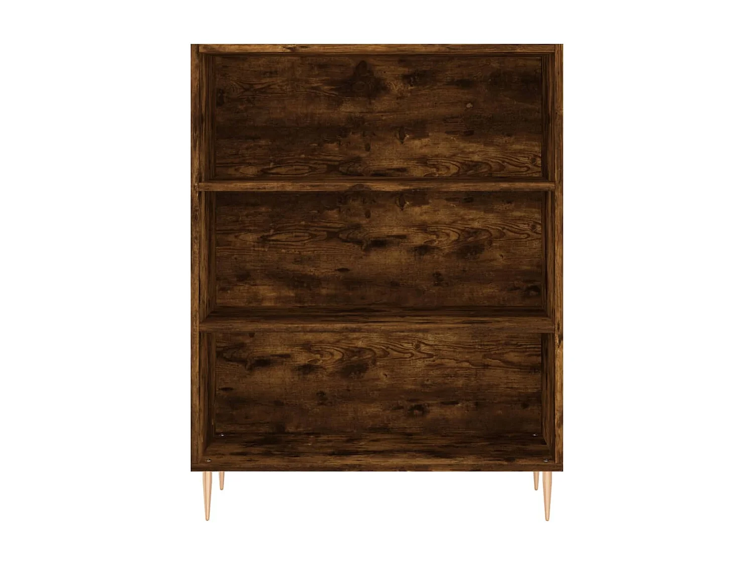 Highboard Räuchereiche 69,5x34x180 cm Holzwerkstoff