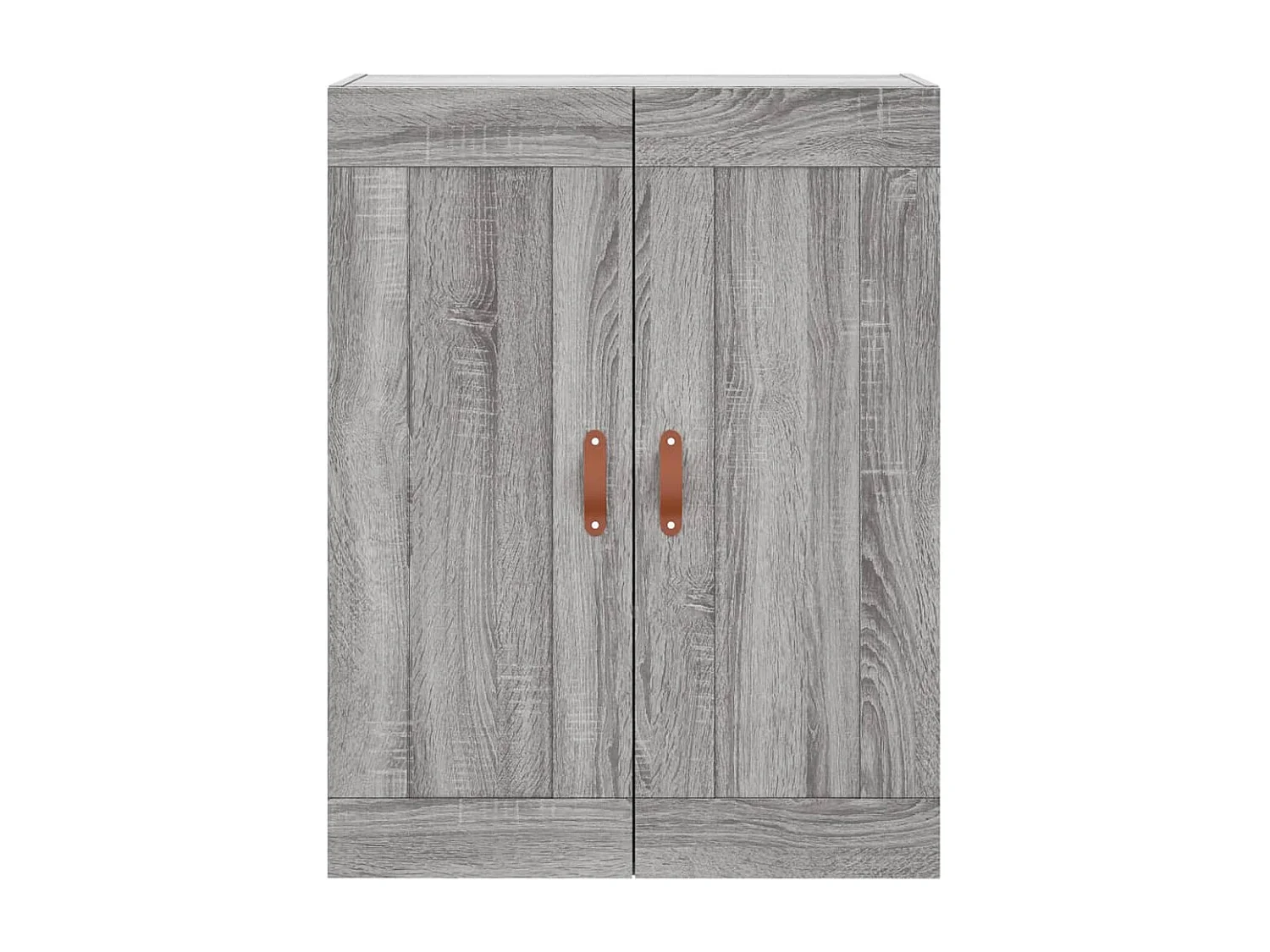 Highboard Grau Sonoma 69,5x34x180 cm Holzwerkstoff