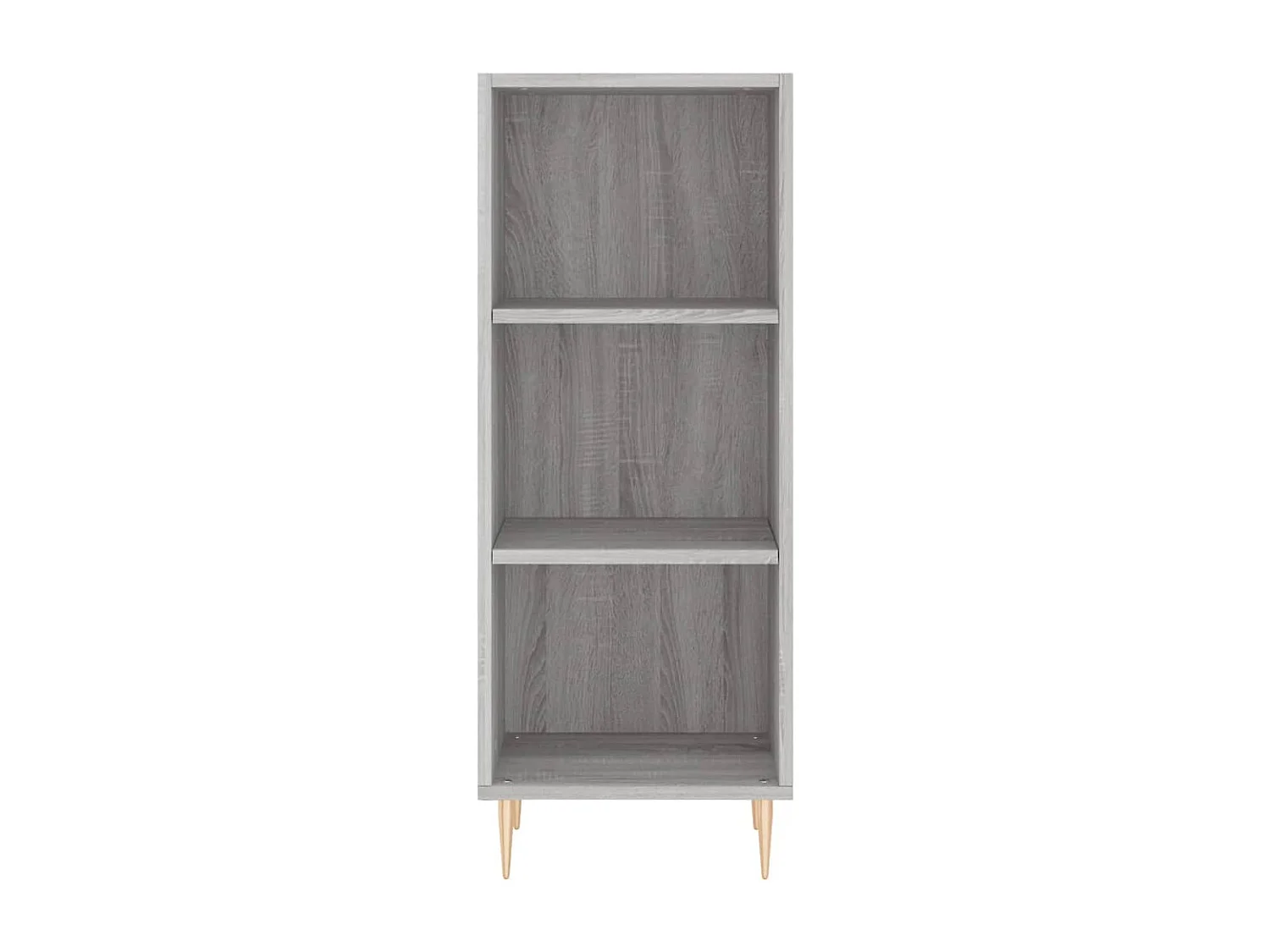Buffet haut Sonoma gris 34,5x34x180 cm Bois d'ingénierie