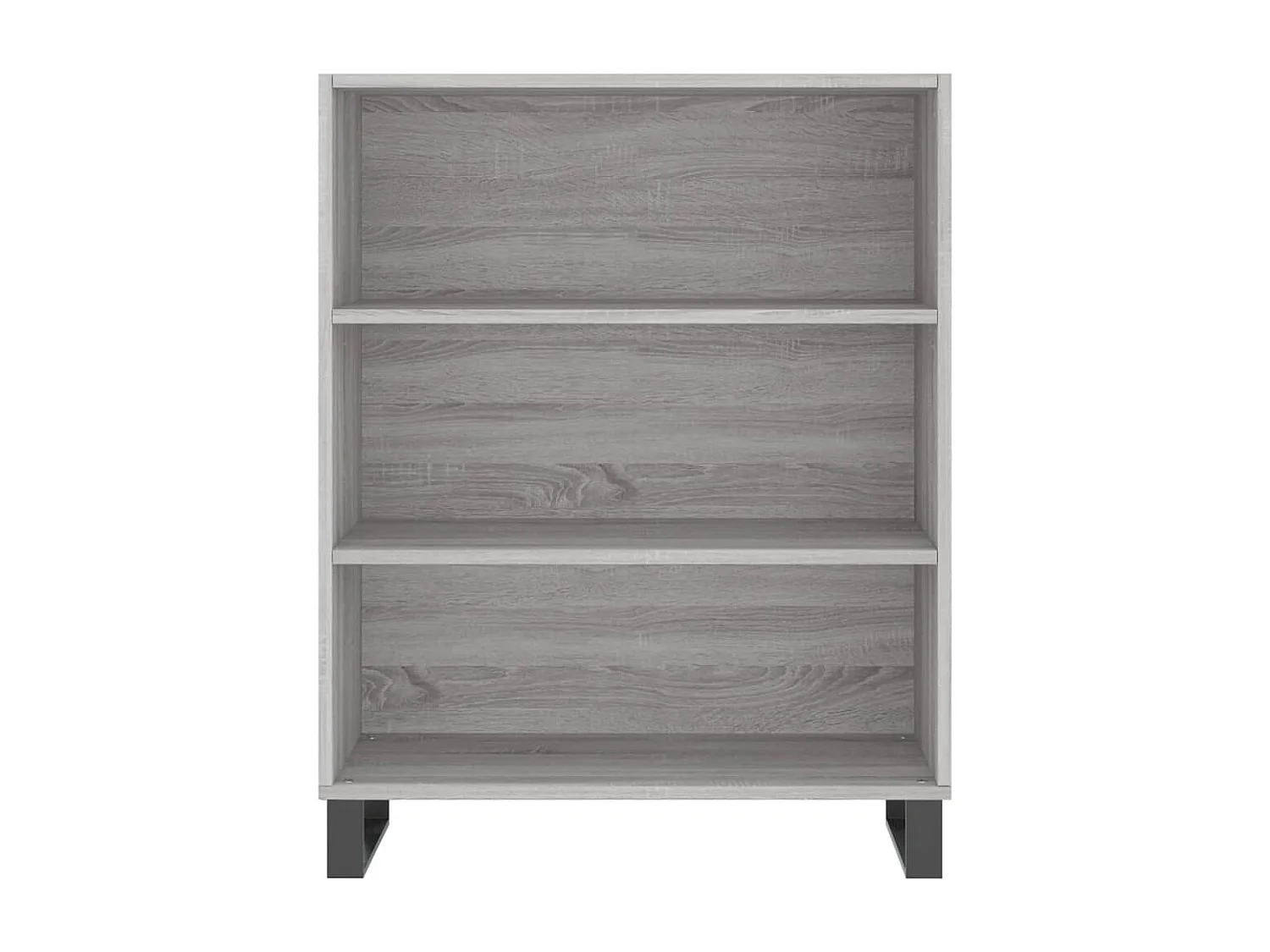 Buffet haut Sonoma gris 69,5x34x180 cm Bois d'ingénierie