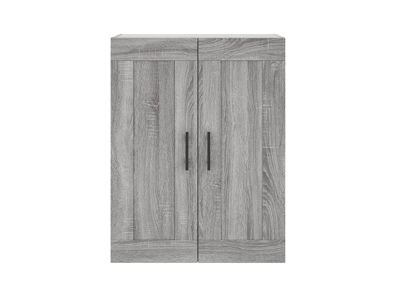 Highboard Grau Sonoma 69,5x34x180 cm Holzwerkstoff