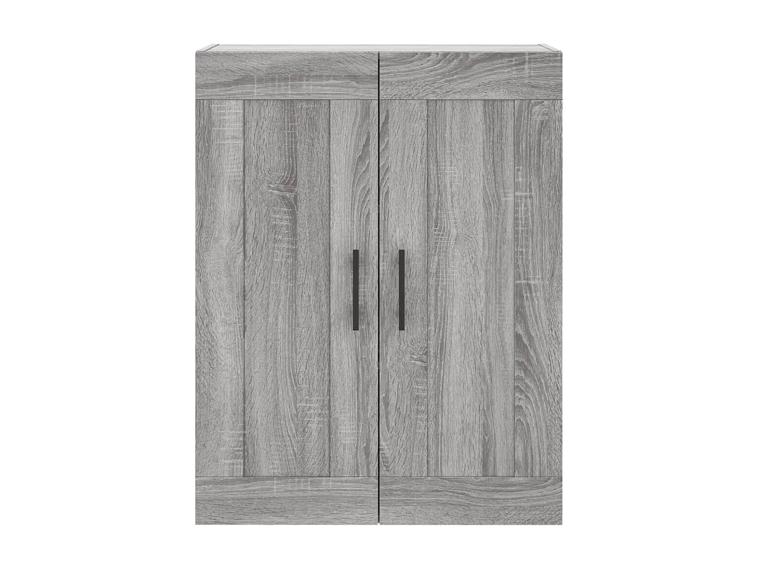 Buffet haut Sonoma gris 69,5x34x180 cm Bois d'ingénierie