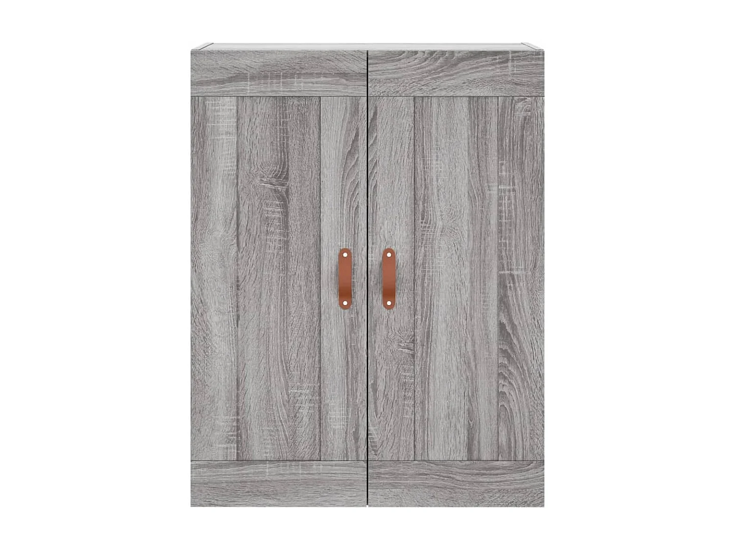 Buffet haut Sonoma gris 69,5x34x180 cm Bois d'ingénierie