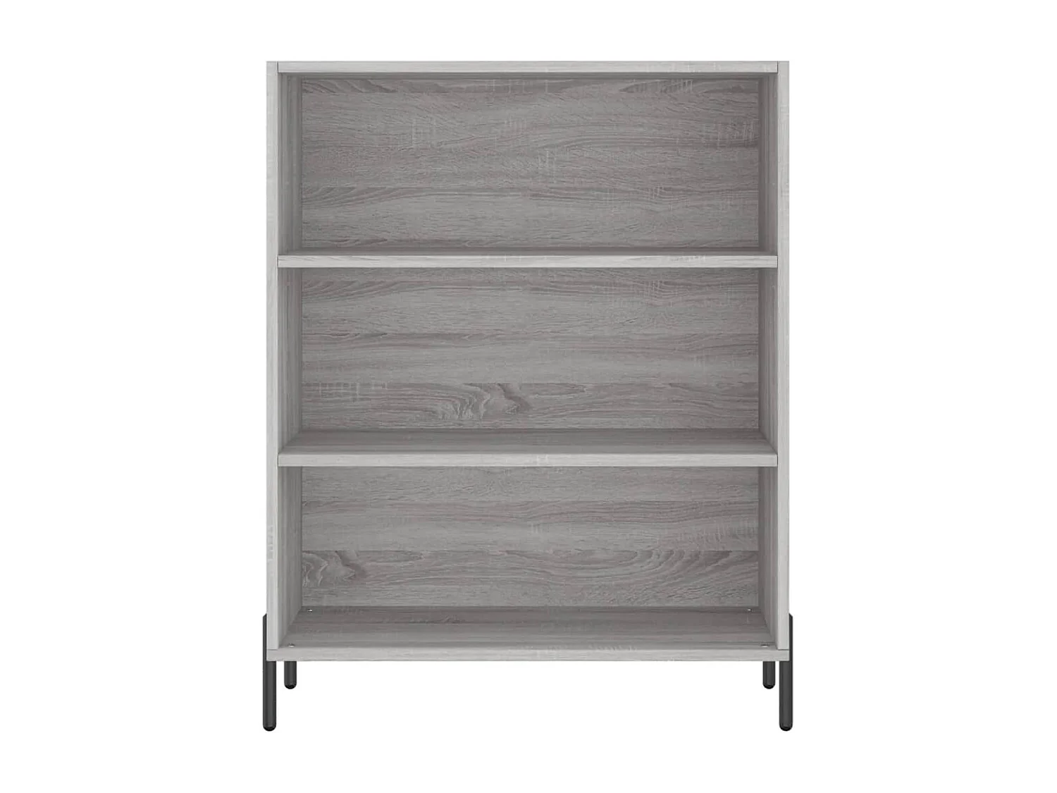 Buffet haut Sonoma gris 69,5x34x180 cm Bois d'ingénierie
