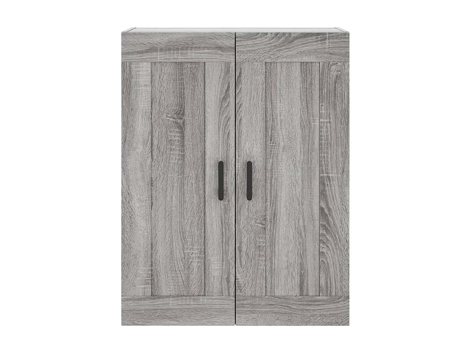 Buffet haut Sonoma gris 69,5x34x180 cm Bois d'ingénierie