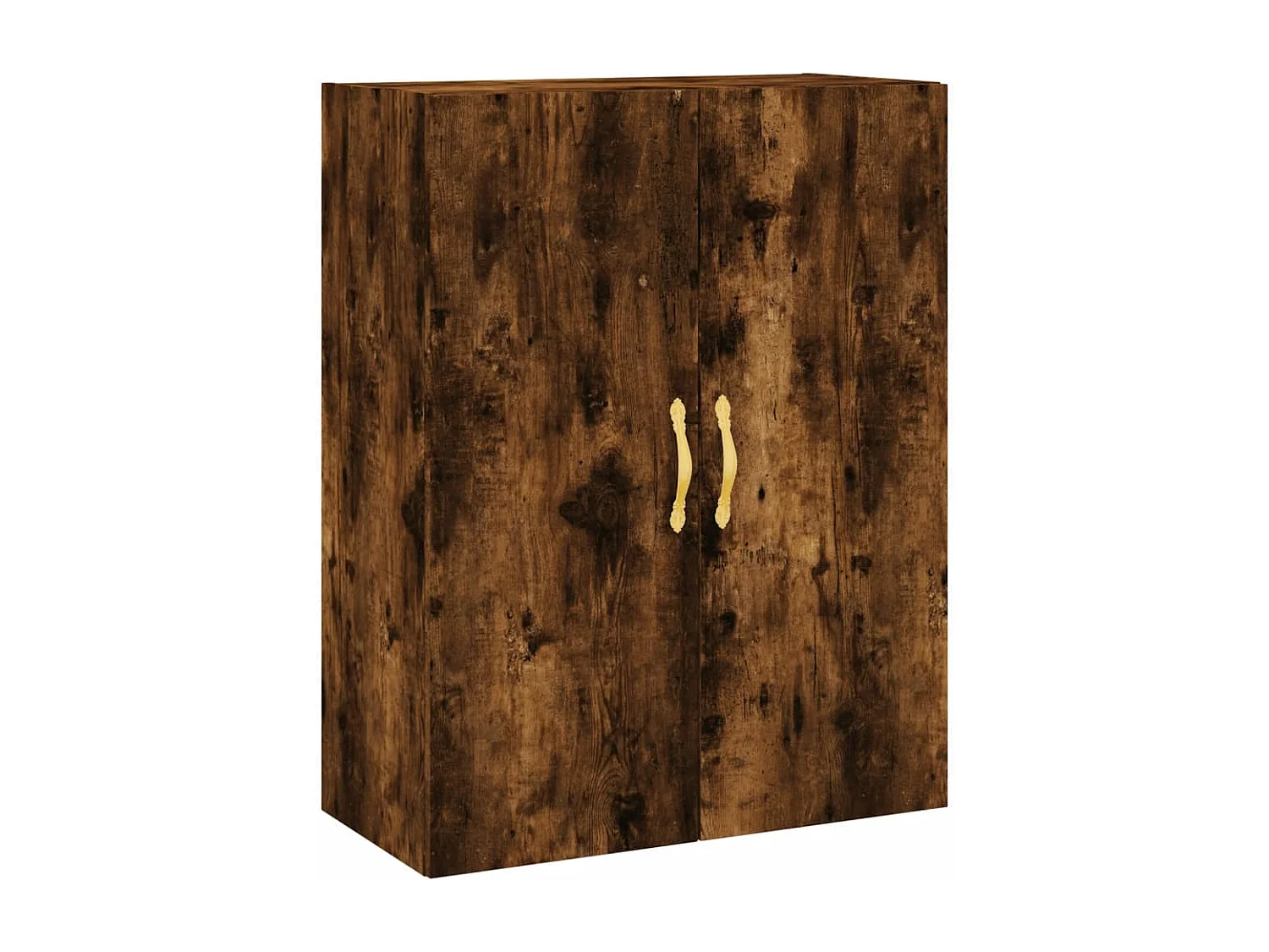 Credenza Rovere Fumo  69,5x34x180 cm in Legno Multistrato