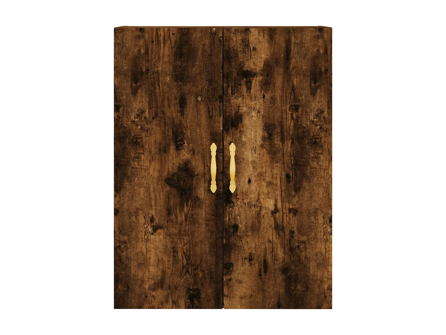 Credenza Rovere Fumo  69,5x34x180 cm in Legno Multistrato