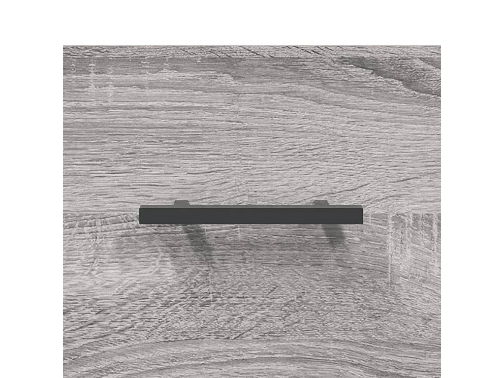 Buffet haut Sonoma gris 69,5x34x180 cm Bois d'ingénierie