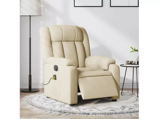 Kauf Unique Massagesessel Elektrisch Creme Stoff