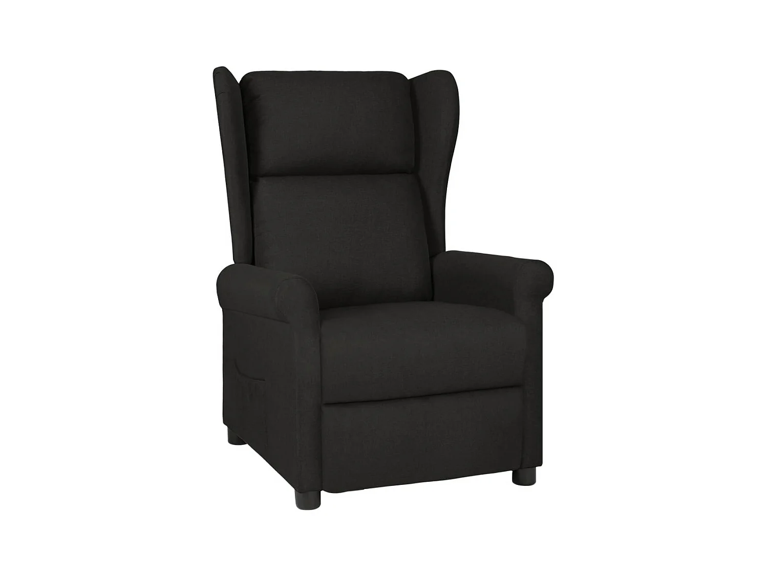 Relaxsessel Schwarz Stoff