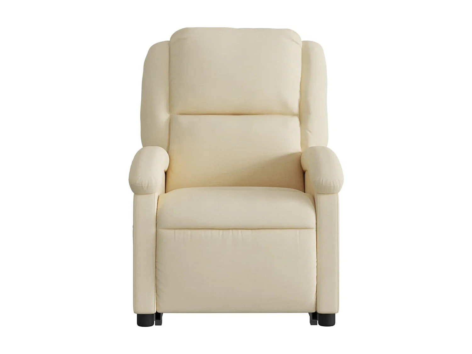 Fauteuil inclinable Crème Tissu