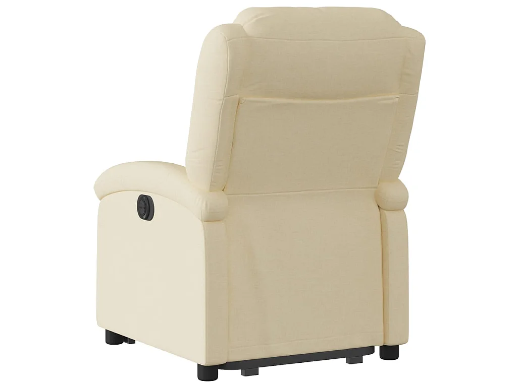 Fauteuil inclinable Crème Tissu