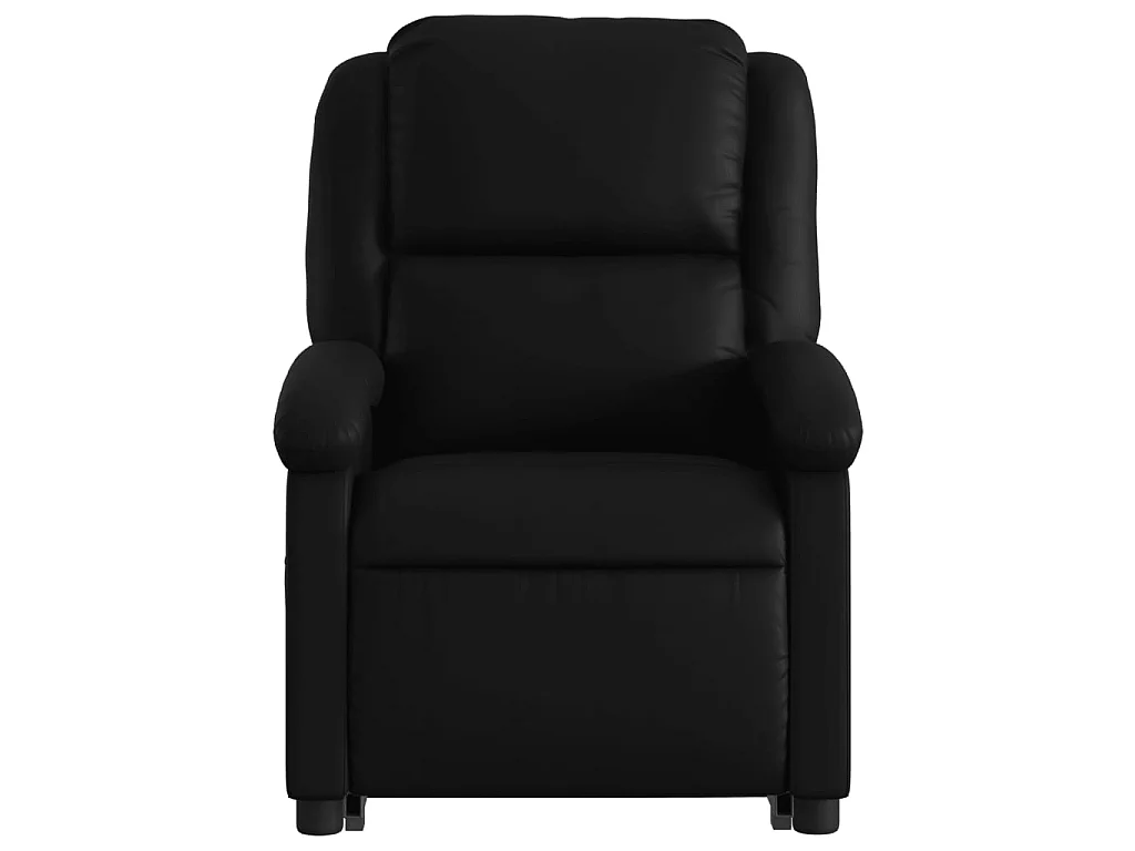 Fauteuil inclinable Noir Similicuir