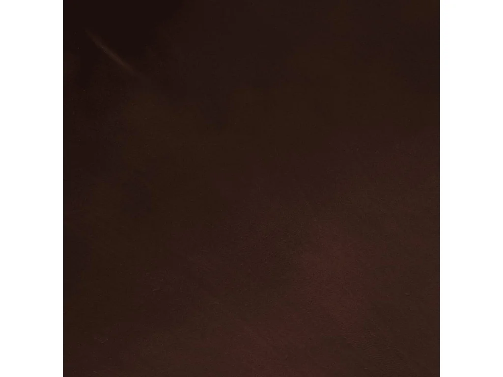 Fauteuil marron cuir véritable