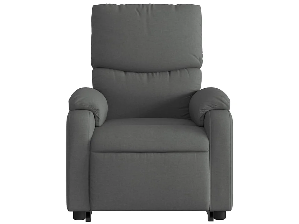Fauteuil inclinable Gris foncé Tissu