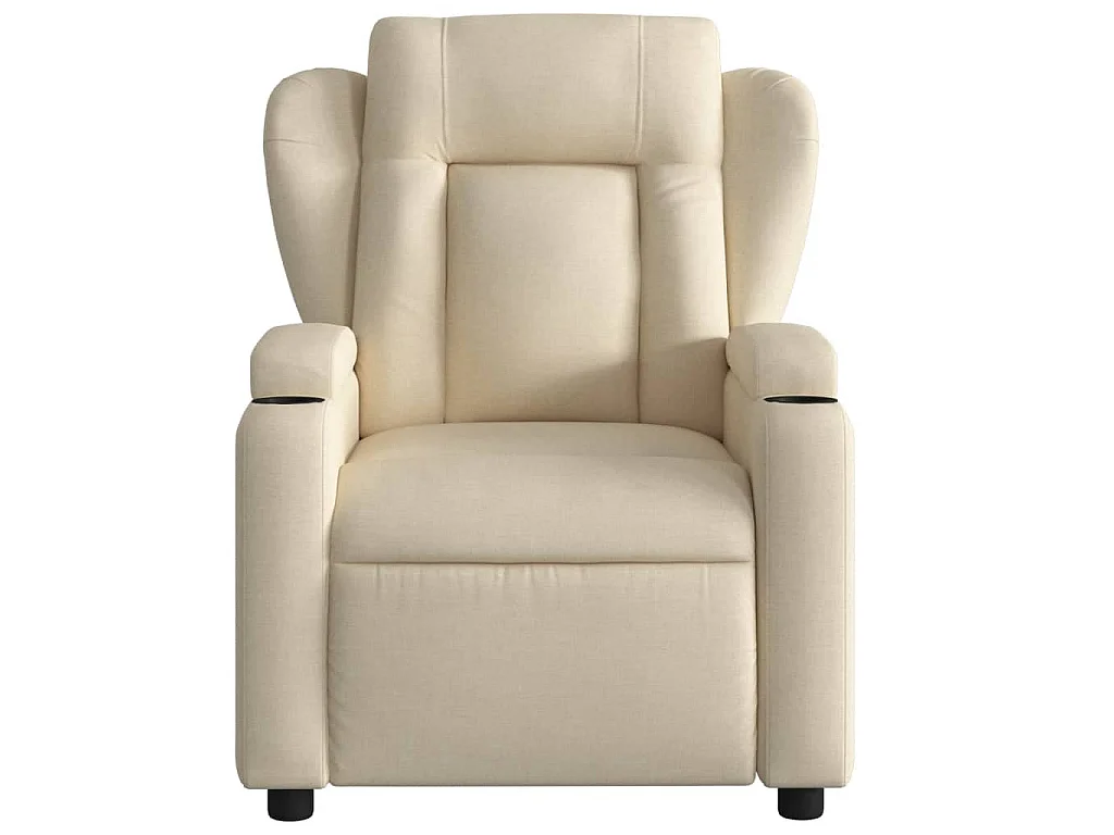 Relaxfauteuil Crème Stof