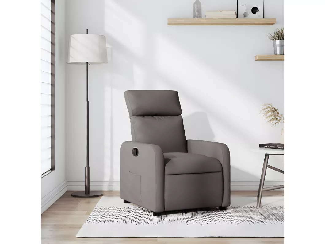 Kauf Unique Relaxsessel Taupe Stoff