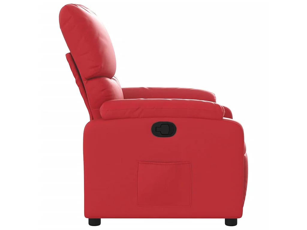 Relaxsessel Rot Kunstleder