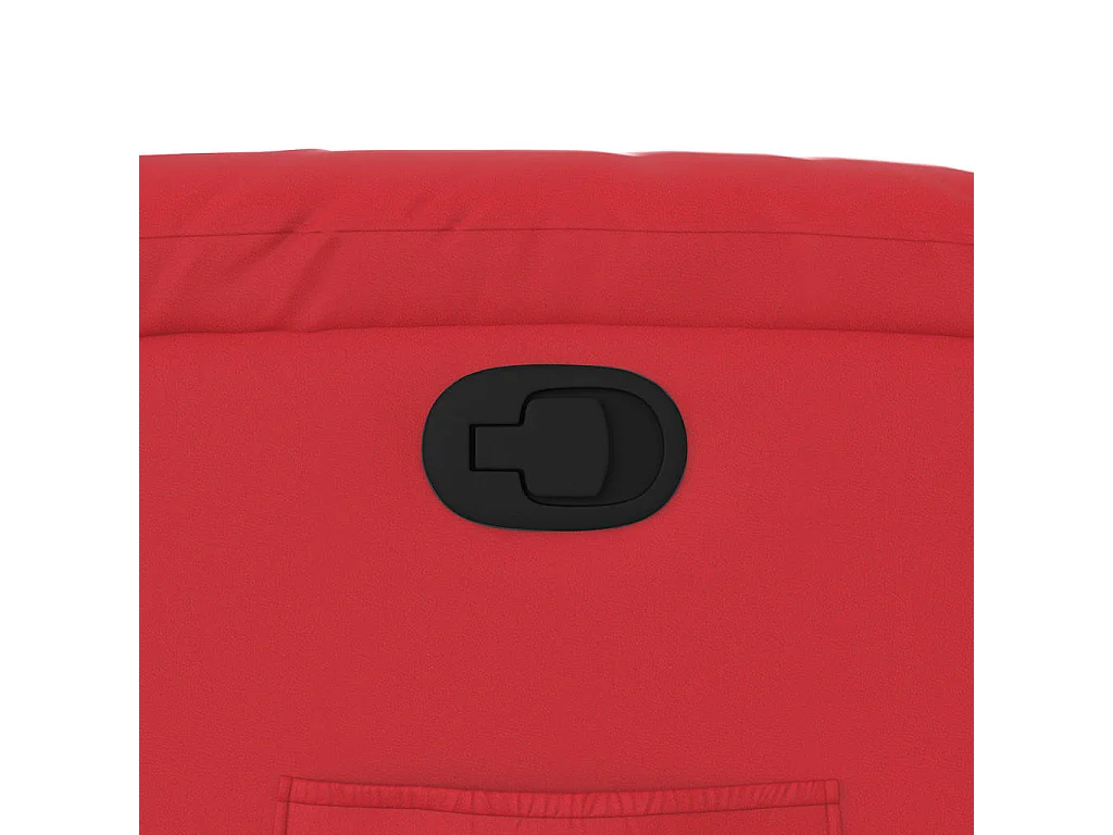 Relaxsessel Rot Kunstleder